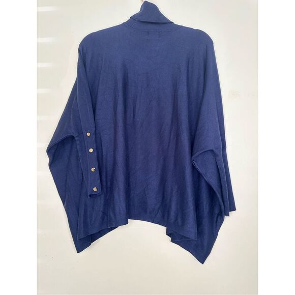 JM Collection Blue Loose Fit Sweater Size Small New - Picture 5 of 7